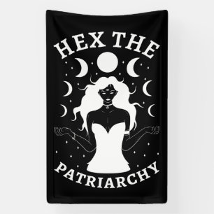 Feministische heks - Hex the Patriarchy II Spandoek