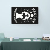 Feministische heks - Hex the Patriarchy II Spandoek (Beurs)