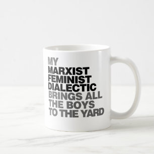 Feministische humor koffiemok