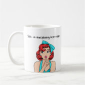 Feministische Humor Mok Geen Mansplaining voor de  (Links)