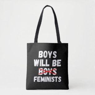 Feministische Jongen - Jongens Worden Feministen I Draagtas