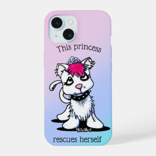 Feministische Kitty iPhone 15 Hoesje