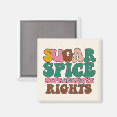 Feministische koelkast Decor Magneet (Voorkant / Achterkant)