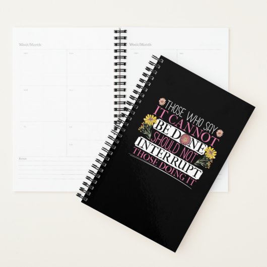 Feministische leider machtigde vrouwen planner (Display)