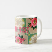 Feministische  mok behangselpapier (Voorkant rechts)