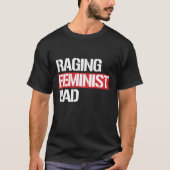 Feministische pap — wit - t-shirt (Voorkant)