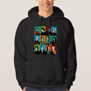 Feministische pictogrammen hoodie