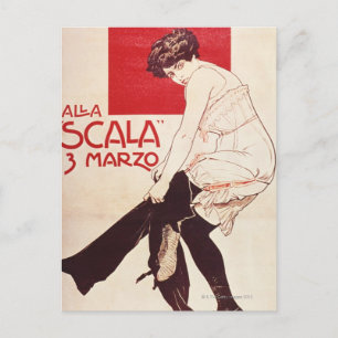 Feministische reünie van de Socialistische Liga Briefkaart