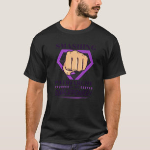 Feministische sterke vrouwen citeren Smashing Patr T-shirt