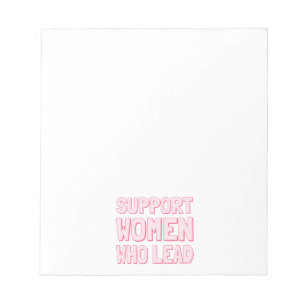Feministische verkiezingen - Steun aan vrouwen die Notitieblok