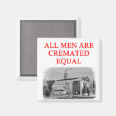 feministische vrouwen maken een grapje magneet (Voorkant / Achterkant)