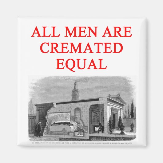 feministische vrouwen maken een grapje magneet (Voorkant)