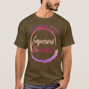 Feministische vrouwen met emancipatie versterken d t-shirt