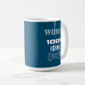 Femme 100% De La Mug De Café Cooch (Devant droit)