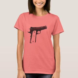 femme.45 ringer t-shirt