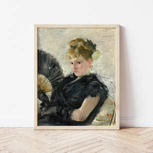Femme À L’éventail Berthe Morisot Poster