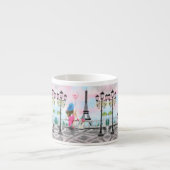 Femme À Paris Espresso Mug Tour Eiffel (Devant)