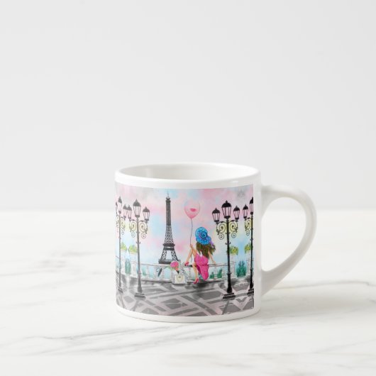Femme À Paris Espresso Mug Tour Eiffel (Droite)
