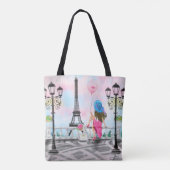 Femme À Paris Sac fourre-tout (Dos)