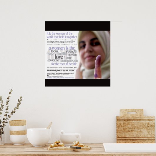 femme | affiche (Cuisine)