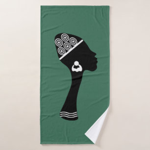 Femme africaine américaine abstraite moderne