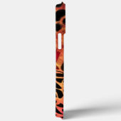 Femme africaine et coque iphone de girafe (Verso / Droite)