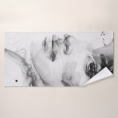 femme afro-américaine. illustration de mode beauté (Serviette de bain)