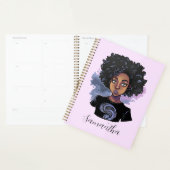 Femme afro-américaine pétillante (Devant avec enveloppe)