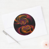 Femme Aries - Sticker Fractal (Enveloppe)