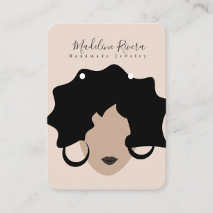 Femme Artisanale Artisanale Portant Des Cartes D'A