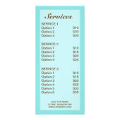 Femme au bain avec un menu de service de masque fa (Dos)