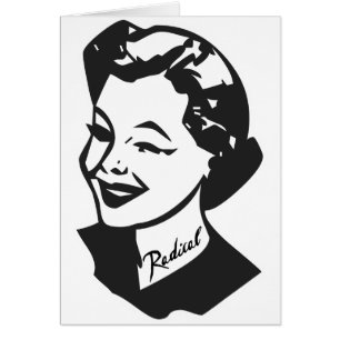 Femme au foyer tatouée - radical