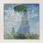 "FEMME AU PARASOL" PAR CLAUDE MONET PUZZLE<br><div class="desc">"FEMME AU PARASOL" PAR CLAUDE MONET PUZZLE</div>