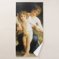 Femme avec Cupidon, Bouguereau