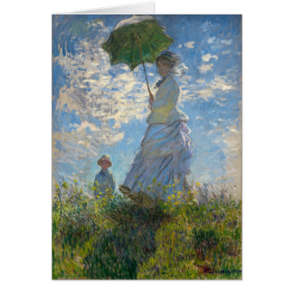 Femme avec parasol - Madame Monet et son fils