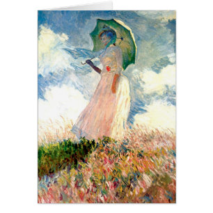 Femme avec Parasol Promenade Monet