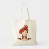 Femme Avec Sac fourre-tout De Cheveux De Crabe (Devant)