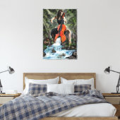 Femme avec violoncelle dans la nature - Impression (Insitu(Chambre))