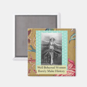 Femme bien comportée Drôle Aimant (Recto/Verso)