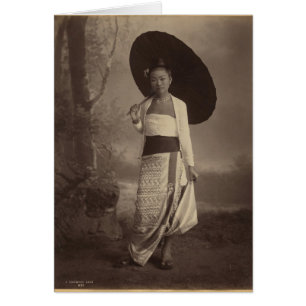 Femme birmane