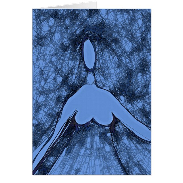Femme bleue (Devant)