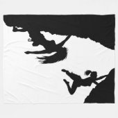 femme bouldering flece couverture (Devant (Horizontal))