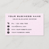 Femme Carte de visite Personnalisée À Paris (Devant)