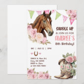 Femme, cheval brun, équitation, fille invitation d (Devant / Derrière)