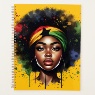 Femme chrétienne noire mélisse afro-américaine