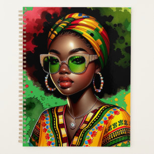 Femme chrétienne noire mélisse afro-américaine