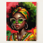 Femme chrétienne noire mélisse afro-américaine (Dos)