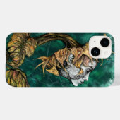 Femme coque iphone de tournesol (Verso (horizontal))