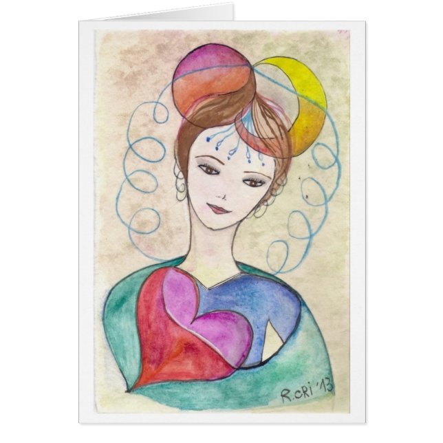 Femme créative - copie de mon illustration (Devant)