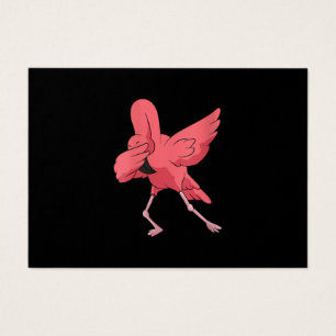 Femme Dabbing Flamant rose Oiseau mignon Flamant r